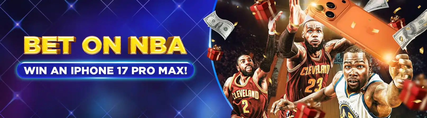 bet on NBA win an iphone 17 pro max
