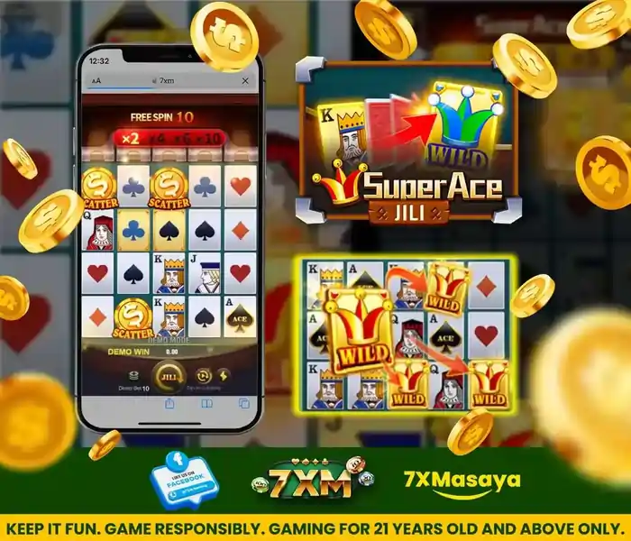 7XM - Super Ace slot banner