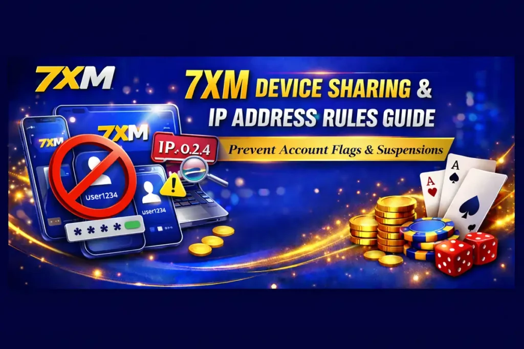 7XM Device Sharing & IP Address Rules Guide